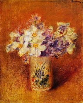 皮埃爾 奧古斯特 雷諾阿 Flowers in a Vase 皮埃爾 奧古斯特 雷諾阿 Flowers in a Vase